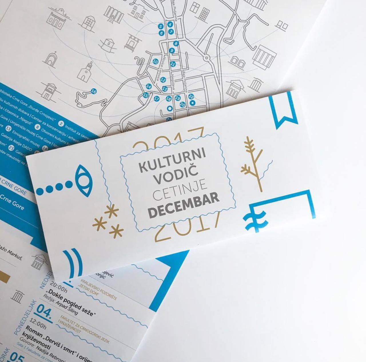 Kulturni vodič — štampana brošura